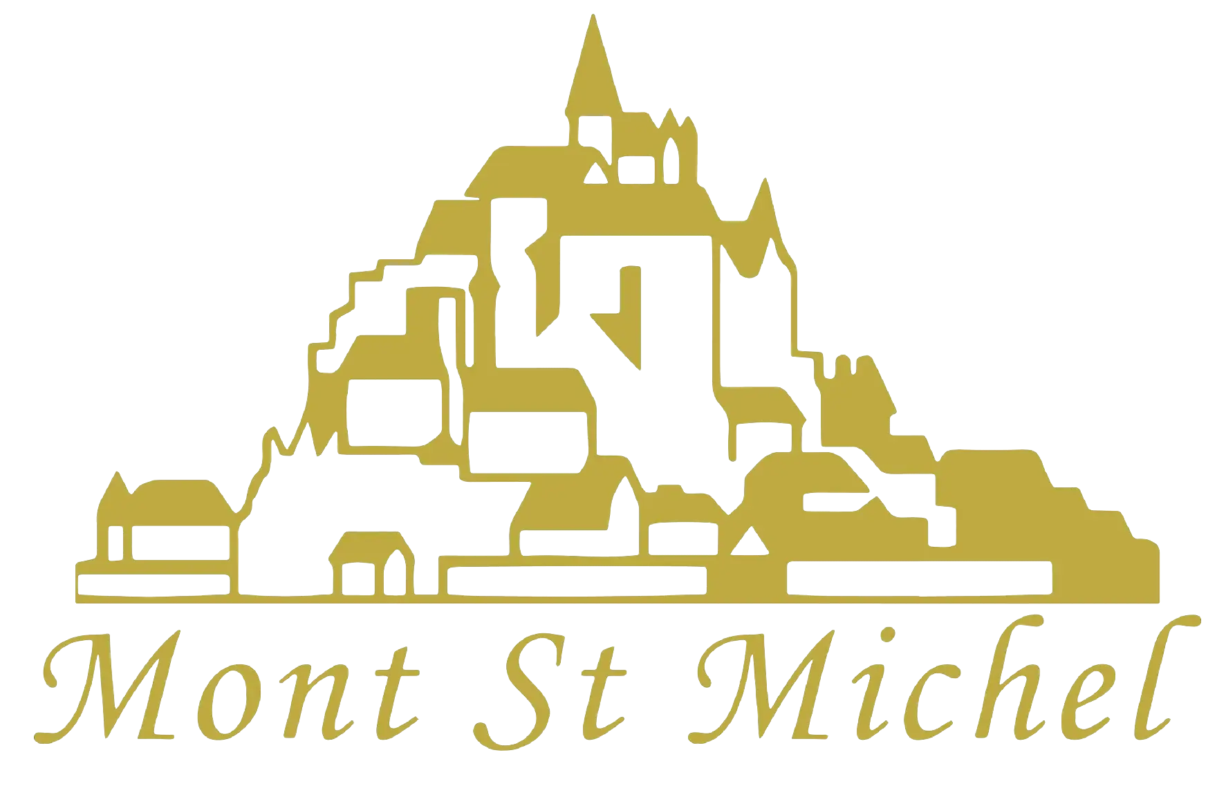 Mont-Saint-Michel Abbey (Abbaye du Mont-Saint-Michel) Logo